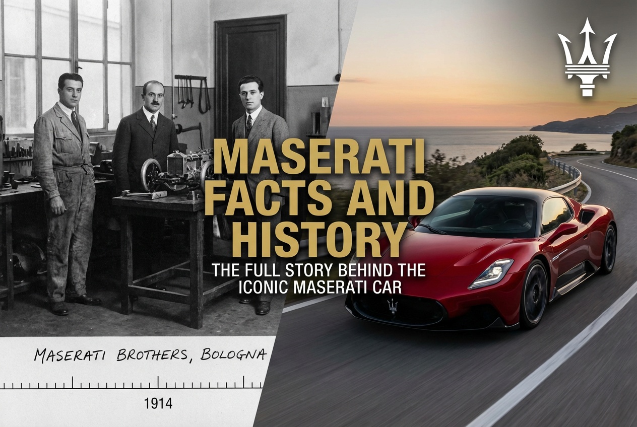 Maserati Facts and History: The Full Story Behind the Iconic Maserati Car